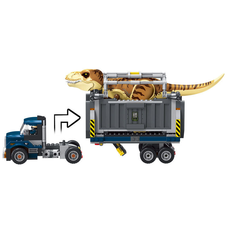 LEGO Jurassic World Park Carnotaurus Gyrosphere Escape