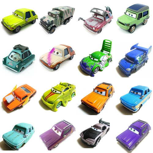 Disney Pixar Cars 2 Grem Professor Z Miles Andy Acer Wingo Jerome Boost 1:55 Diecast Metal Alloy Model Toy Car