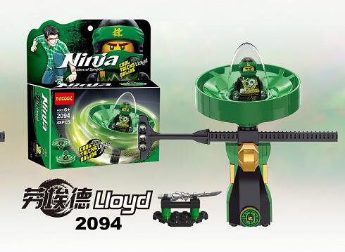 LEGO Spinning ninjago of ninja 2018 movie Gyros Zane Cole Action Figures Building Toys for lego for minifigure