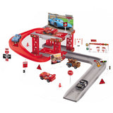 Cars Disney Pixar Cars 3 Track Parking Lot Lightning McQueen Mater Plastic Diecasts Toy Vehicles Model Car