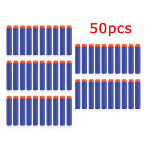 50/100/200 Pcs Lightweight EVA Bullet Darts Soft Gun Air Gun Bullets Darts For NERF N-Strike Series Blasters Kid For Toy Gun