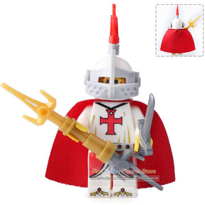 LEGO Medieval Castle Skeleton Knights Gladiatus Skeleton Horses Building Blocks Bricks Kids Toys