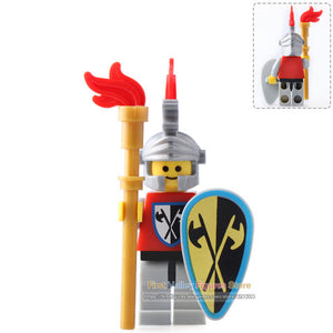 LEGO Medieval Castle Skeleton Knights Gladiatus Skeleton Horses Building Blocks Bricks Kids Toys