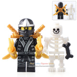 LEGO Medieval Castle Skeleton Knights Gladiatus Skeleton Horses Building Blocks Bricks Kids Toys