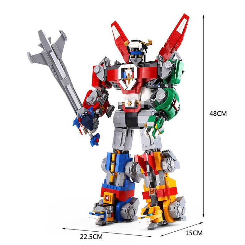 LEGO 16057 Movie Series Combination Robot 21311 Voltron Model Set Building Blocks Bricks kids Toys Boy Gifts