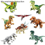 LEGO Jurassic World 2 Dinosaur Building Blocks Legoings Jurassic Dinosaur Figures Bricks Tyrannosaurus Rex Indominus I-Rex Model Toys