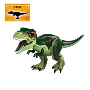 LEGO Jurassic World 2 Dinosaur Building Blocks Legoings Jurassic Dinosaur Figures Bricks Tyrannosaurus Rex Indominus I-Rex Model Toys