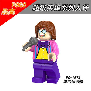 LEGO Al Pacino Sir Elton John champagne Agent Joker Sharon Carter Scarecrow Penguin Superhero