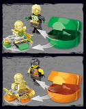 LEGO Ninjago Blocks Jay Nya Cole Lloyd Zane Pythor Master