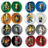 LEGO Ninjago Blocks Jay Nya Cole Lloyd Zane Pythor Master