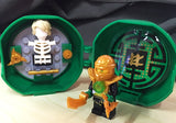 LEGO Ninjago Blocks Jay Nya Cole Lloyd Zane Pythor Master