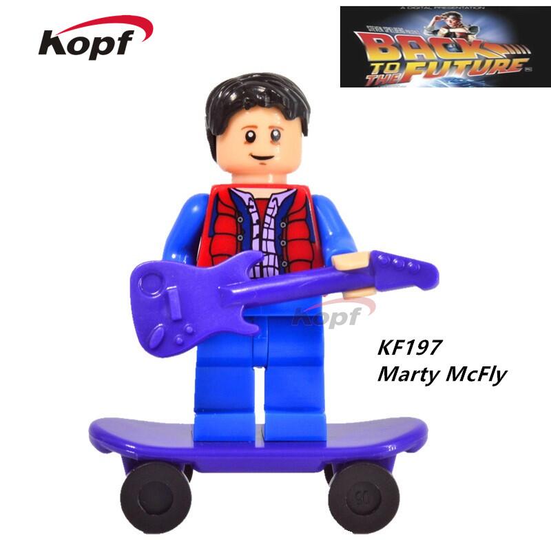 Back to the Future Super Heroes Marty McFly Doc Brown 71201 Dolls Bricks Building Blocks