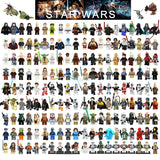 LEGO Star Wars Building Block Han Solo Luke Darth Vader Yoda Leia R2D2 Toys Compatible Legoingl Starwars Figures