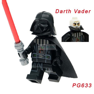 LEGO Star Wars Building Block Han Solo Luke Darth Vader Yoda Leia R2D2 Toys Compatible Legoingl Starwars Figures