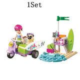 LEGO 8Pcs Fairy Tale Princess Girl Model Building Doll Figures Bricks Blocks Kid Friends Children Toys