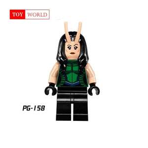 Superheros LEGO Marvel Avengers Rainbow Batman Loki Infinite war Building blocks sets model bricks toys