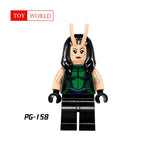 Superheros LEGO Marvel Avengers Rainbow Batman Loki Infinite war Building blocks sets model bricks toys