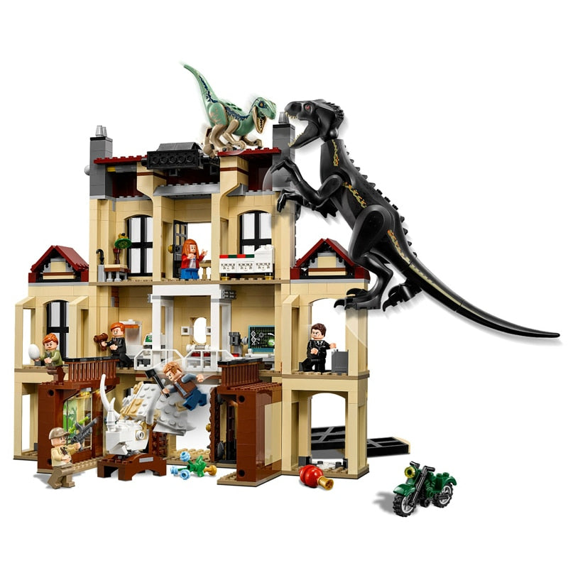 LEGO Jurassic World 2 75930 1046pcs Dinosaur Indoraptor Rampage At Lockwood Estate Building Block Toys