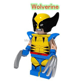 LEGO Marvel Wolverine Jean Grey Summers Action Figures Deadpool X-Men Super Hero Building Blocks Toys for Children