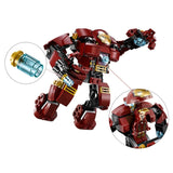 LEGO 7110 Marvel Super Heroes 76031 Avengers Building Blocks Ultron Figures Iron Man Hulk Buster Bricks Toy