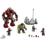 LEGO 7110 Marvel Super Heroes 76031 Avengers Building Blocks Ultron Figures Iron Man Hulk Buster Bricks Toy