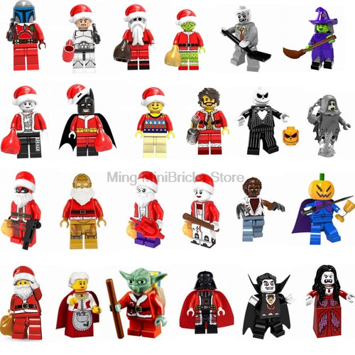 LEGO Christmas and Halloween festival  Gift Joker Harley Quinn Building Blocks Model