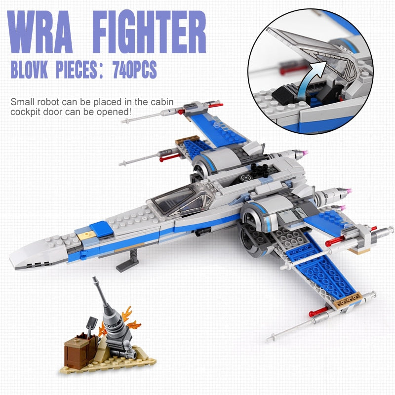 LEGO 05004 First Order Poe's X Wing Fighter 05029 05145 Star Building Blocks Brick Children Toy Wars