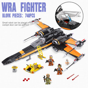 LEGO 05004 First Order Poe's X Wing Fighter 05029 05145 Star Building Blocks Brick Children Toy Wars