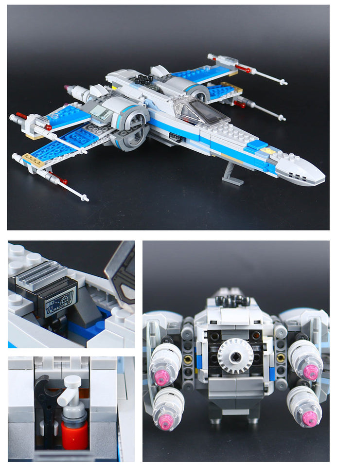 LEGO 05004 First Order Poe's X Wing Fighter 05029 05145 Star Building Blocks Brick Children Toy Wars