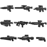 Guns Trek Halo Star Wars Science Fiction Future Weapons Pack for MOC Part Building Blocks Toys for Children