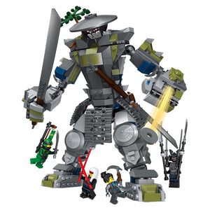 565PCS LEGO Oni Titan Warrior Mech Compatible legoINGLY Ninjagoed Movies 70658 Mini Action Figures