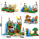 LEGO 378pcs 4 in 1 Minecrafted Building Blocks Compatible Legoed city Figures Dragon Bricks Set