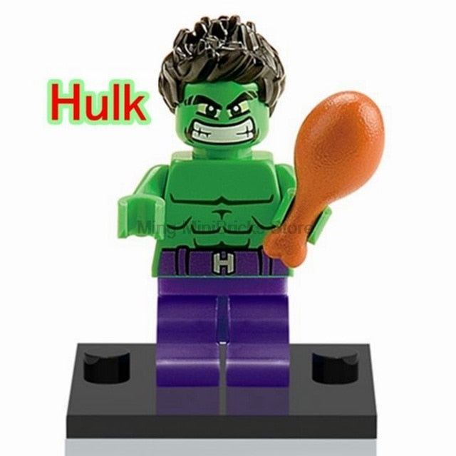 LEGO Super Hero Marvel Hela Valkyrie Thor Figures Set Ragnarok Loki Building Blocks Toys For Children infinity war Avengers