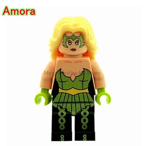 LEGO Super Hero Marvel Hela Valkyrie Thor Figures Set Ragnarok Loki Building Blocks Toys For Children infinity war Avengers