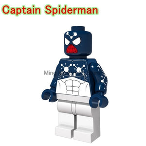 LEGO Spiderman Building Bricks Super Heroes Iroman Silk Vulture Gwen Block Marvel Toys For Children Movie Action Figure