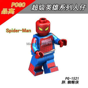 LEGO Spiderman Building Bricks Super Heroes Iroman Silk Vulture Gwen Block Marvel Toys For Children Movie Action Figure