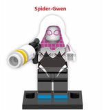 LEGO Spiderman Building Bricks Super Heroes Iroman Silk Vulture Gwen Block Marvel Toys For Children Movie Action Figure