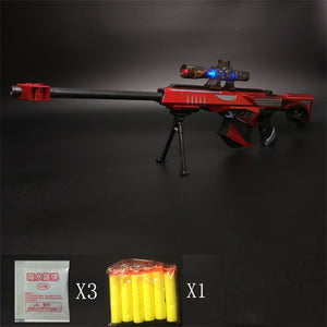 Plastic Infrared Water Bullet Gun Toy For Children Boys Sniper Rifle Pistol Soft Paintball Outdoor Toys Shooting Gun Kids Gifts