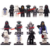 LEGO 24pcs/lot Building Blocks lEGOED Starwars Han Solo Anakin Darth Vader Yoda BB8 Toys Kids Action Figure Star Wars Force Awakens