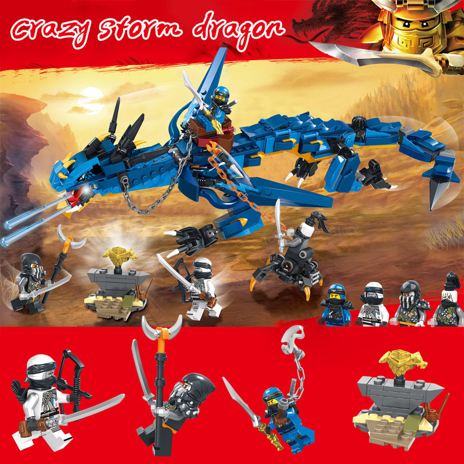 LEGO Technic  Flying dragon Compatible Stormbringer Building Blocks Bricks Toys 70652 For Children