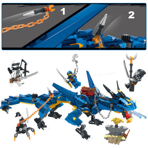 LEGO Technic  Flying dragon Compatible Stormbringer Building Blocks Bricks Toys 70652 For Children