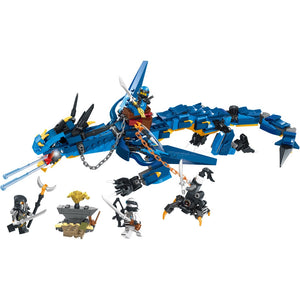 LEGO Technic  Flying dragon Compatible Stormbringer Building Blocks Bricks Toys 70652 For Children