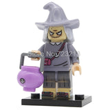 LEGO Halloween Figure PG8080 Skeleton Jack Witch Zombie Ghosts Pumpkin Man Werewolf Legoingly Vampire Count Queen Building Blocks