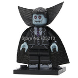 LEGO Halloween Figure PG8080 Skeleton Jack Witch Zombie Ghosts Pumpkin Man Werewolf Legoingly Vampire Count Queen Building Blocks