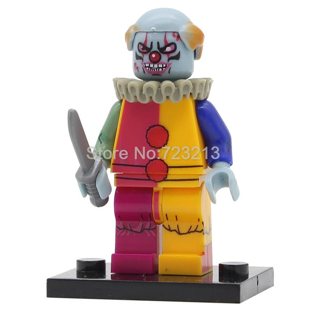 LEGO Halloween Figure PG8080 Skeleton Jack Witch Zombie Ghosts Pumpkin Man Werewolf Legoingly Vampire Count Queen Building Blocks