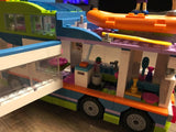 LEGO Friends Series Heart Lake City Girls Club Street Building Blocks Pink Cake Cafe Blue Camper