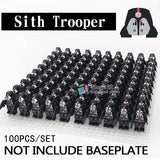 LEGO 100 pcs/lot Building Blocks Sith Shadow Stormtrooper Desert Storm Solider Clone Trooper Sandtrooper Toys For Children