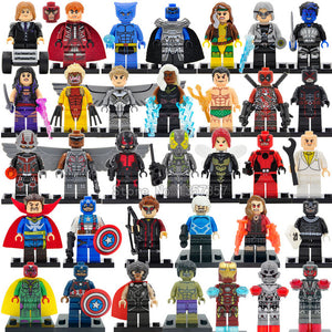 LEGO 34pcs/lot DC Marvel Super Hero Figures 200+ Avengers  Set Batman Spider Man Thor