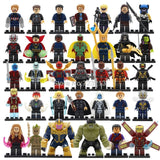 LEGO 34pcs/lot DC Marvel Super Hero Figures 200+ Avengers  Set Batman Spider Man Thor