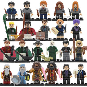 LEGO 21pcs/lot Harry Potter Figure Set Hermione Ron Dumbledore Lord Voldemort Malfoy